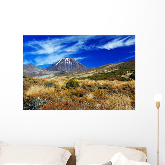 Vulcano Ngauruhoe Tongariro Np Wall Decal