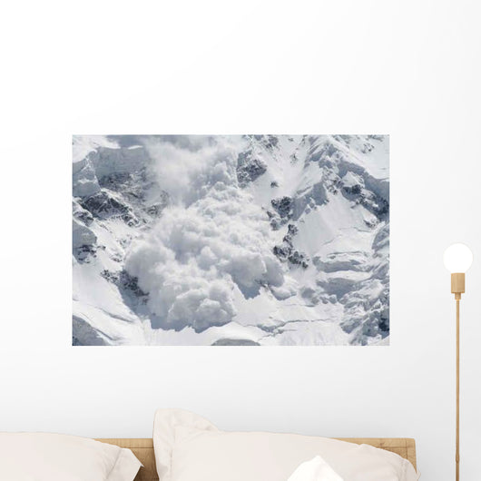 Snow Avalanche Wall Decal Design 2