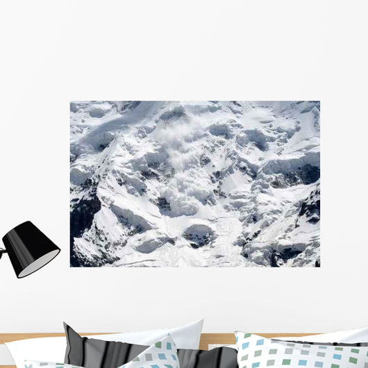 Snow Avalanche Wall Decal Design 1