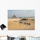 Pyramids and Camels Wall Decal