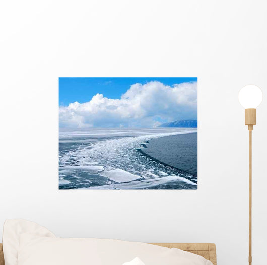 Melting Ice Lake Baikal Wall Decal