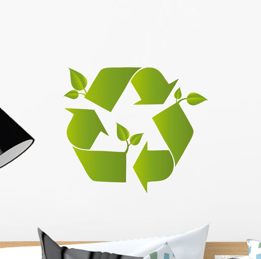 Recycling Symbol Wall Decal