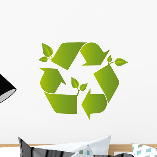 Recycling Symbol Wall Decal