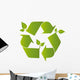 Recycling Symbol Wall Decal