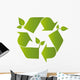 Recycling Symbol Wall Decal