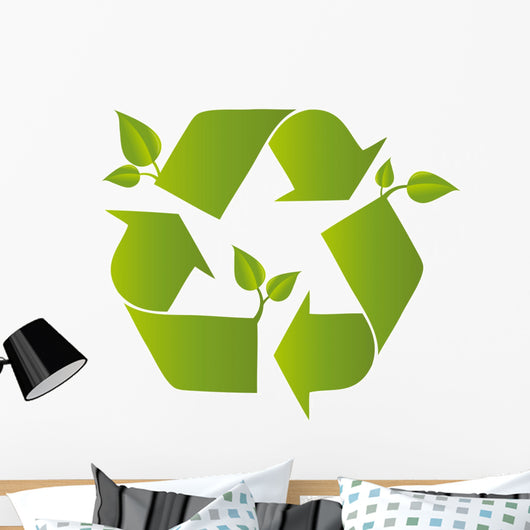 Recycling Symbol Wall Decal