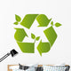 Recycling Symbol Wall Decal
