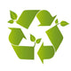 Recycling Symbol Wall Decal