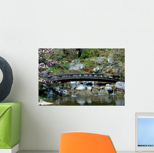 Japanese Garden Wall Decal Design 2