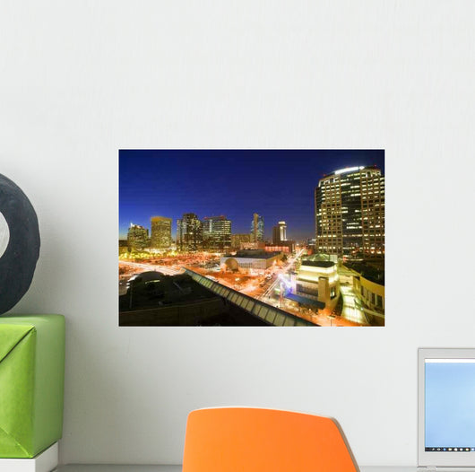 Downtown Phoenix Wall Decal Design 3