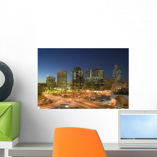 Downtown Phoenix Wall Decal Design 1