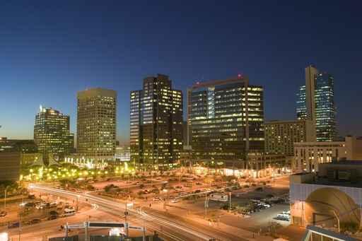 Downtown Phoenix Wall Decal Design 1