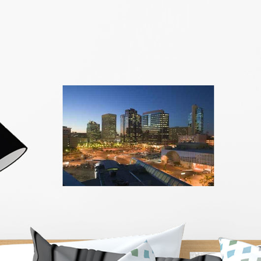 Downtown Phoenix Wall Decal Design 1