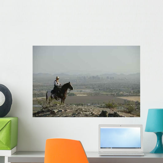 City Cowboy Wall Decal