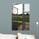 Entrance to Baseball Field Wall Mural