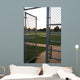 Entrance to Baseball Field Wall Mural