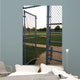 Entrance to Baseball Field Wall Mural