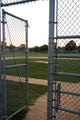 Entrance to Baseball Field Wall Mural