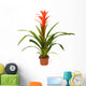 Bromeliad Plant Wall Decal