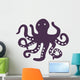 Purple Octopus Wall Decal