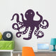 Purple Octopus Wall Decal