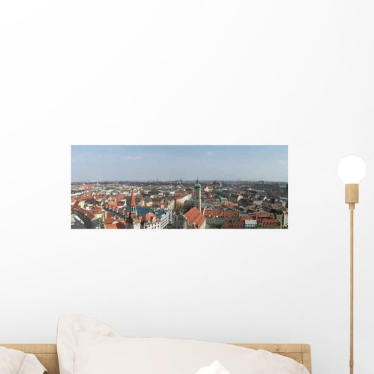 Skyline Munich with Frauenkirche Wall Decal Design 3