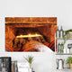 wine barrels Wall Mural