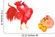 Rooster and Hen Wall Stickers Wall Decal