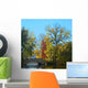 Stone Bridge Autumn Urban Wall Decal