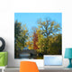 Stone Bridge Autumn Urban Wall Decal