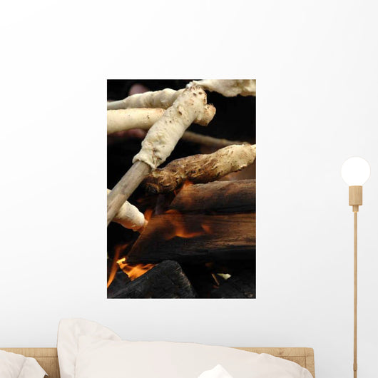 Children Baking Bread Stick Wall Decal