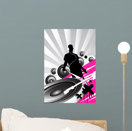 Louder Faster 2 Wall Decal