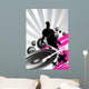 Louder Faster 2 Wall Decal