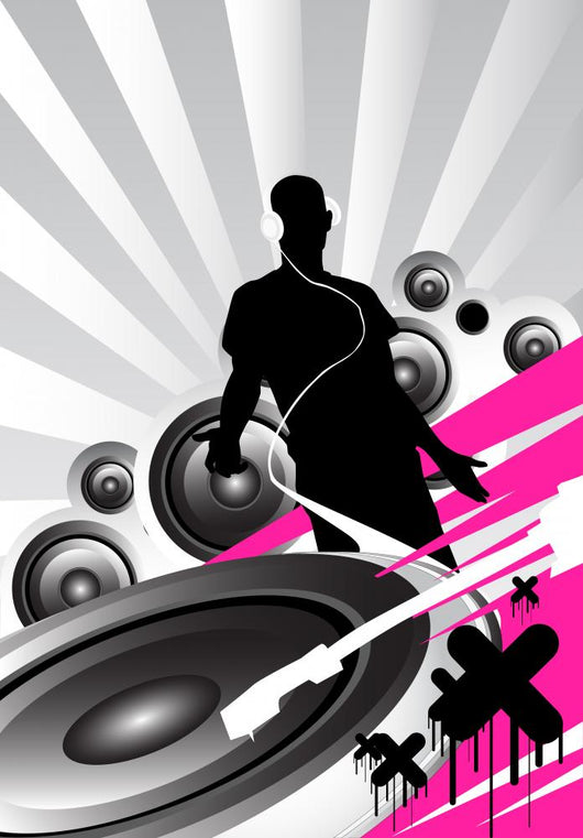 Louder Faster 2 Wall Decal