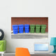 Recycling Bins Wall Decal
