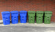 Recycling Bins Wall Decal