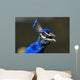Portrait Blue Peacock Wall Decal