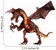 Fierce Red Dragon Wall Decal