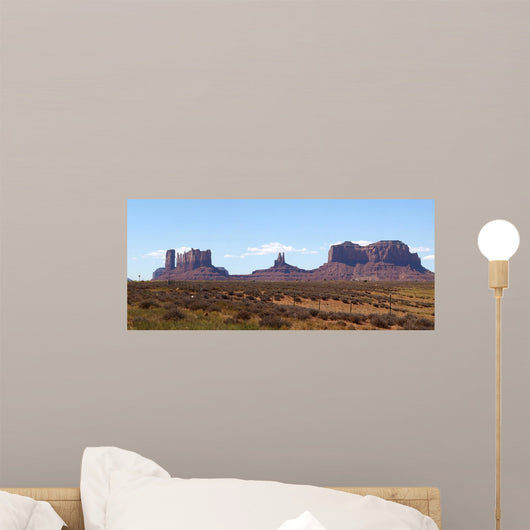 Panorama Monument Valley 1 Wall Decal