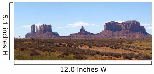 Panorama Monument Valley 1 Wall Decal