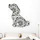 Dog Mandala Wall Decal