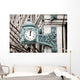 Marshall Field's Clock State Wall Decal