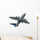 Flying Airplane Wall Decal