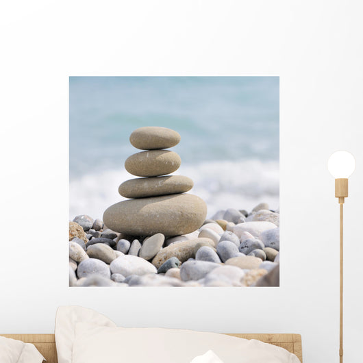 Pebble Beach Wall Decal Design 1