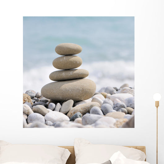 Pebble Beach Wall Decal Design 1
