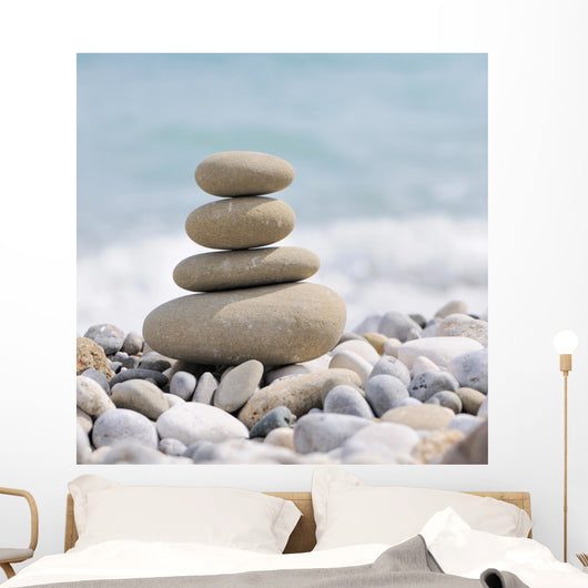 Pebble Beach Wall Decal Design 1