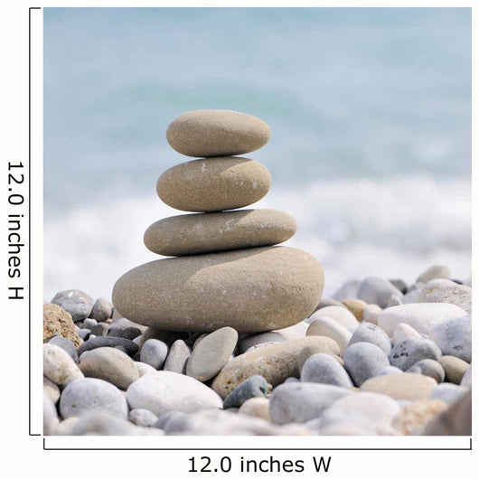 Pebble Beach Wall Decal Design 1