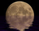 Full Moon Reflection Wall Decal