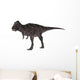 Majungasaurus Crenatissimus-3d Dinosaurs Wall Decal Design 2