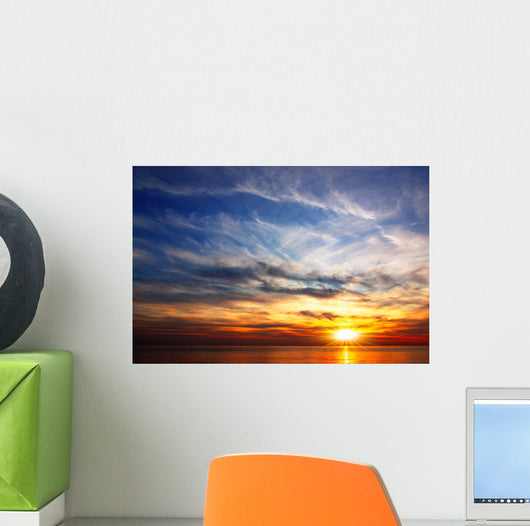 Sunset Wall Decal Design 4
